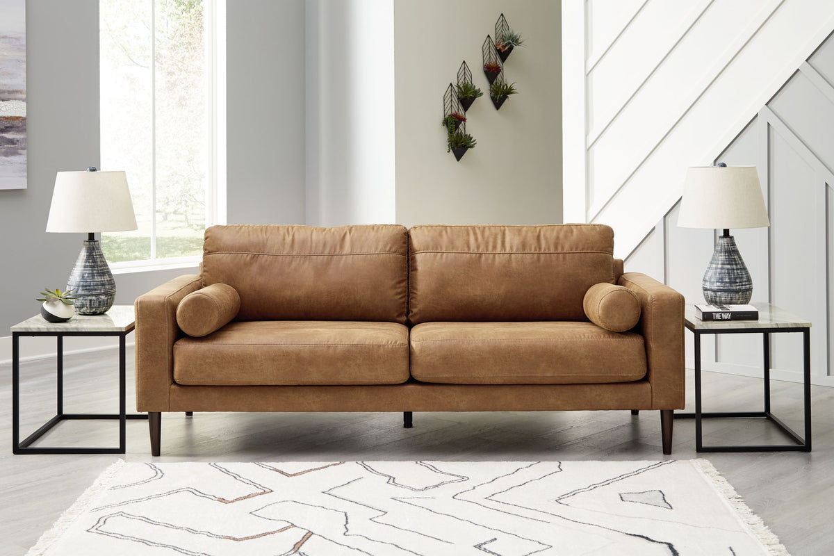 Telora - Sofa - Caramel by Ashley – view 3