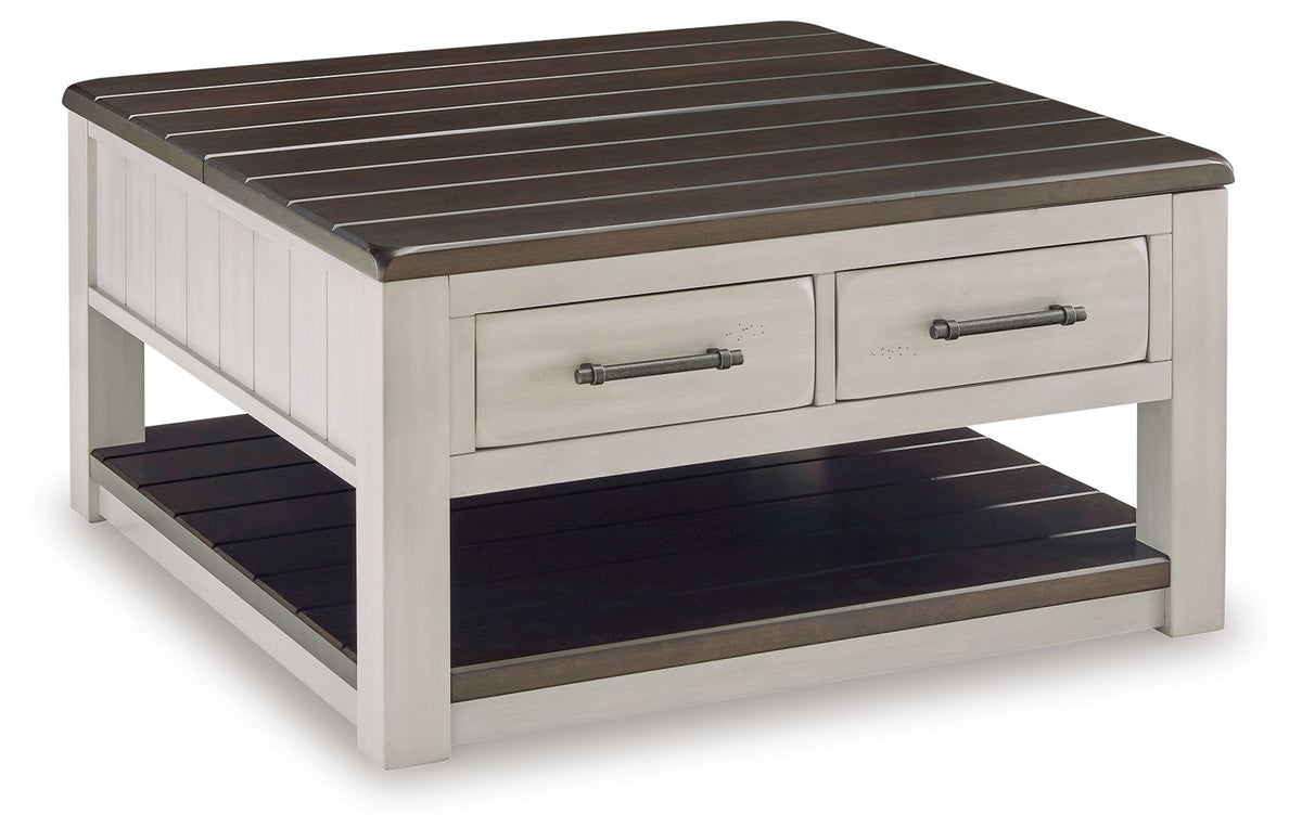 Darborn - Lift Top Cocktail Table - Gray / Brown by Ashley – Cocktail Tables