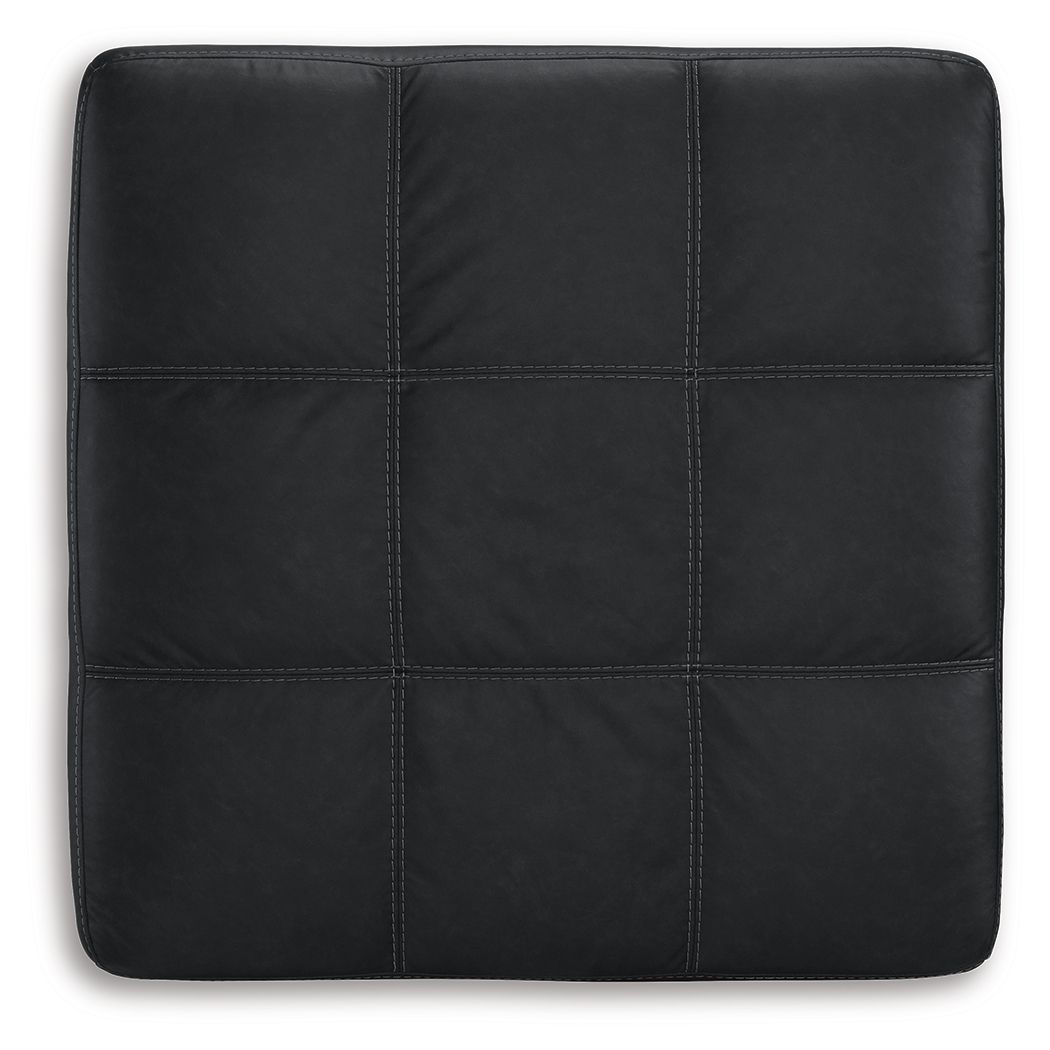 Barlin Mills - Oversized Accent Ottoman - Carbon – view 3
