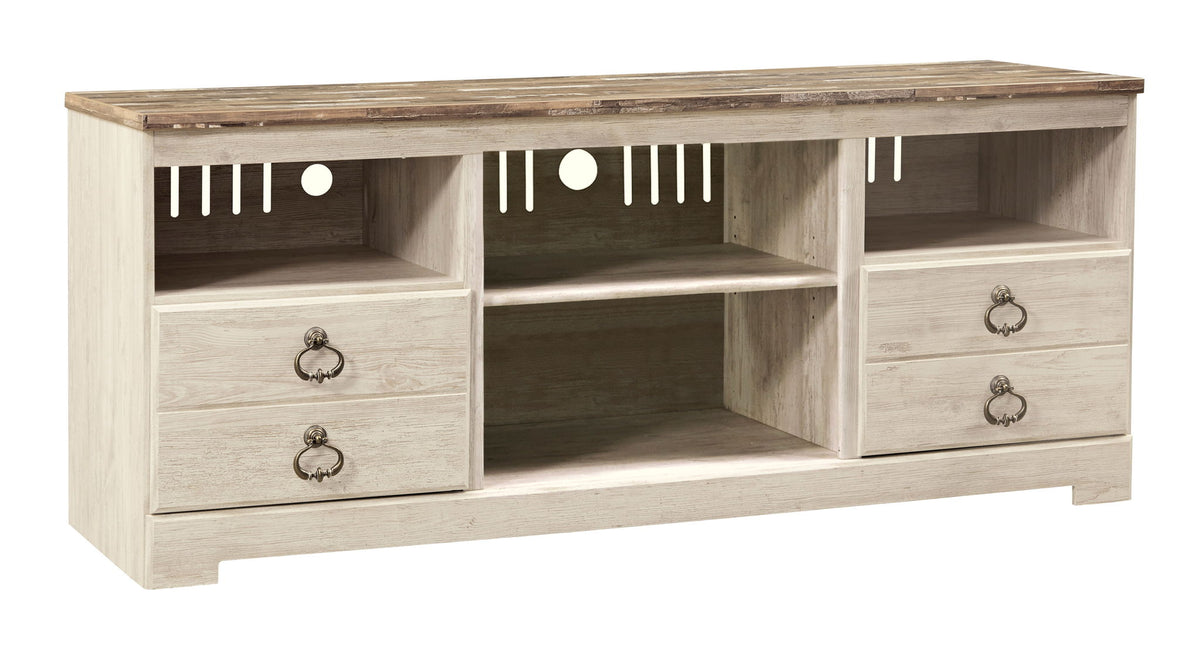 Willowton - TV Stand With Fireplace Option by Ashley – view 2