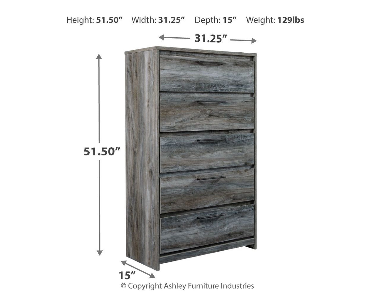 Baystorm - Panel Bedroom Set - Gray by Ashley – view 18