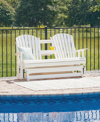 Hyland Wave - Glider Loveseat by Ashley – view 11