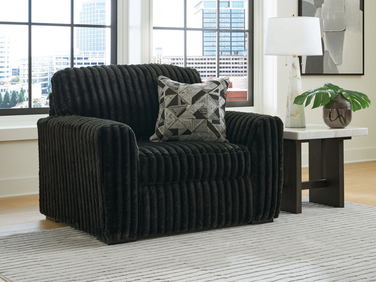 Midnight-Madness - Chair And A Half by Ashley – view 10