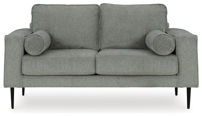 Hazela - Loveseat - Charcoal by Ashley – view 4