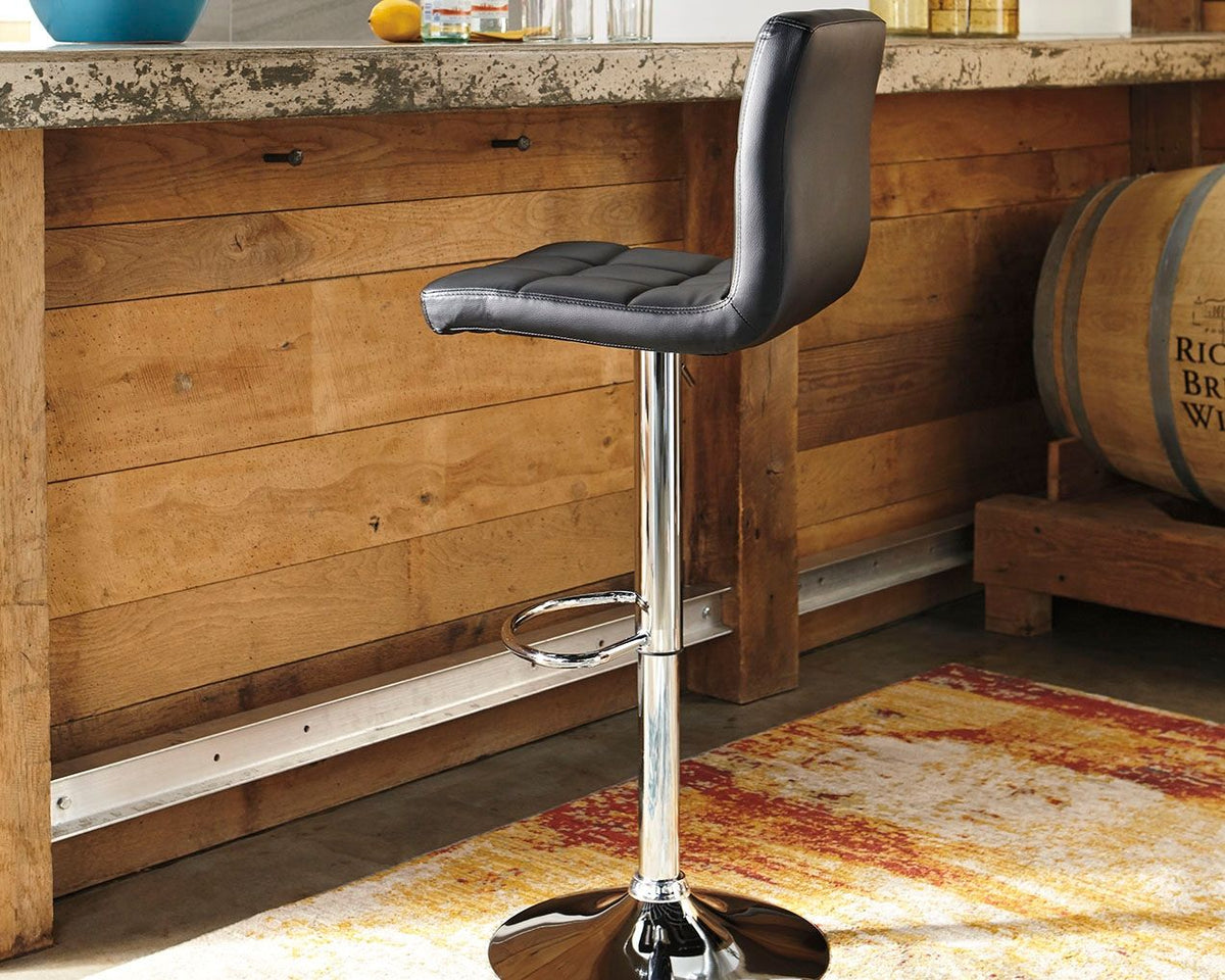 Bellatier - Adjustable Height Barstool (Set of 2) by Ashley – view 5