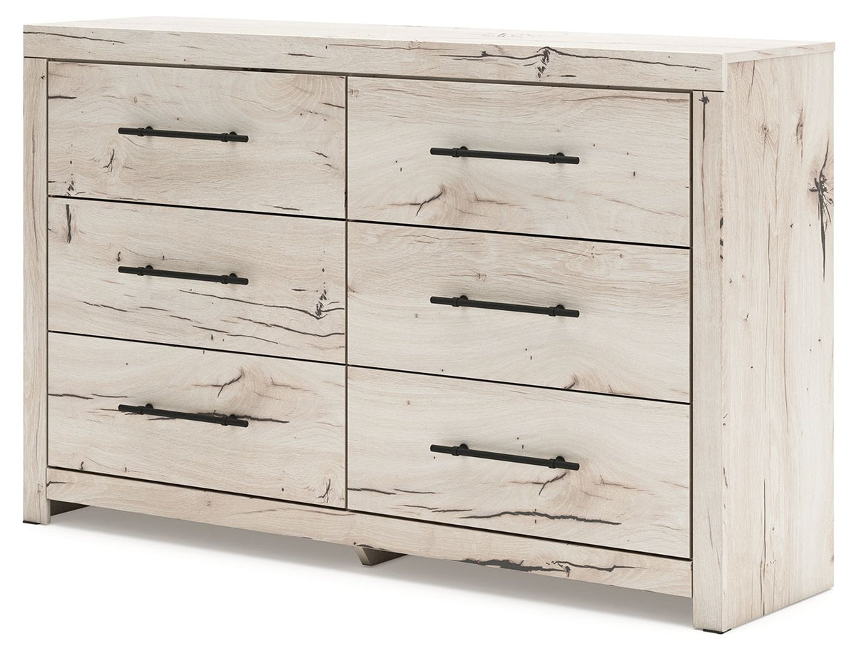Lawroy - Six Drawer Dresser - Light Natural – view 4