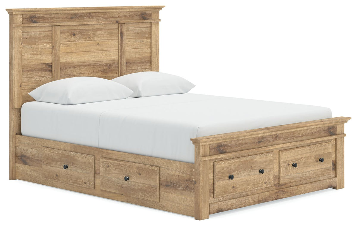 Makidern - Panel Storage Bed by Ashley – Storage Beds