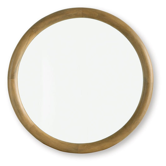 Yadiel - Accent Mirror - Brown by Ashley – Accent Mirrors