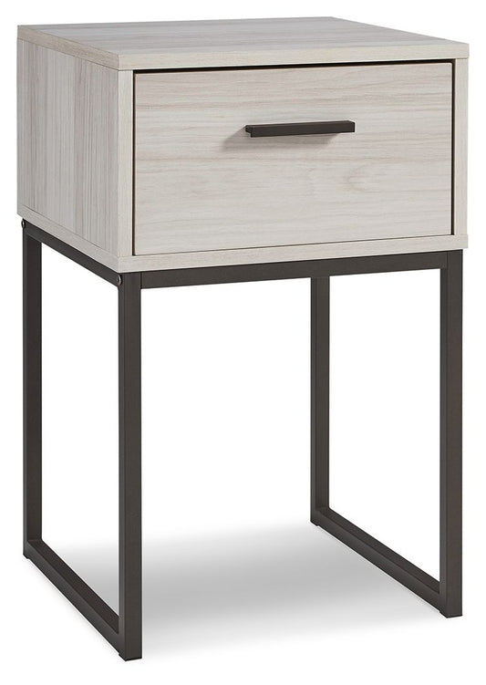Socalle - One Drawer Night Stand by Ashley – Accent Nightstands