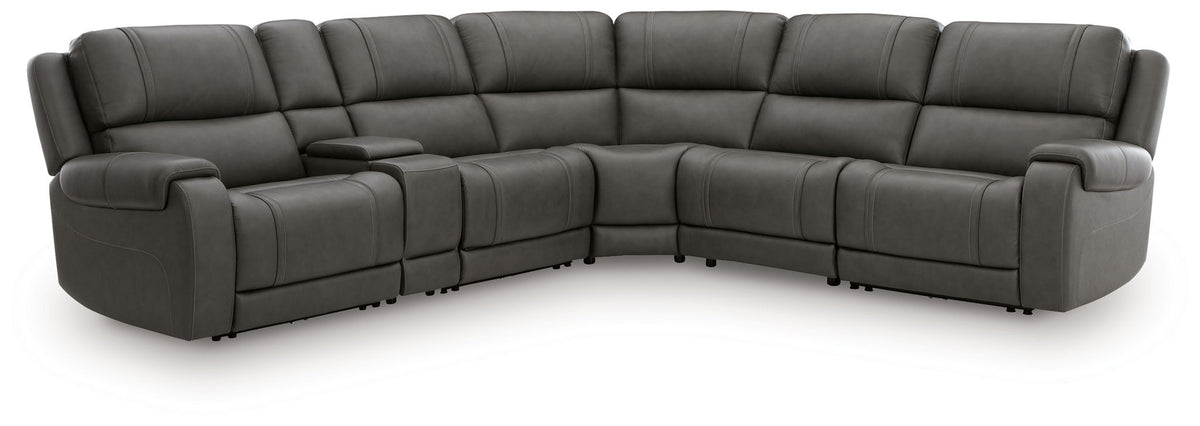 5Z - Pittson - Power Reclining Sectional by Ashley – view 9