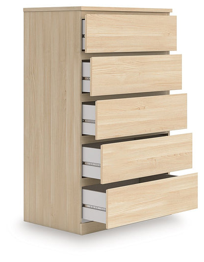 Onita - Five Drawer Chest by Ashley – view 4
