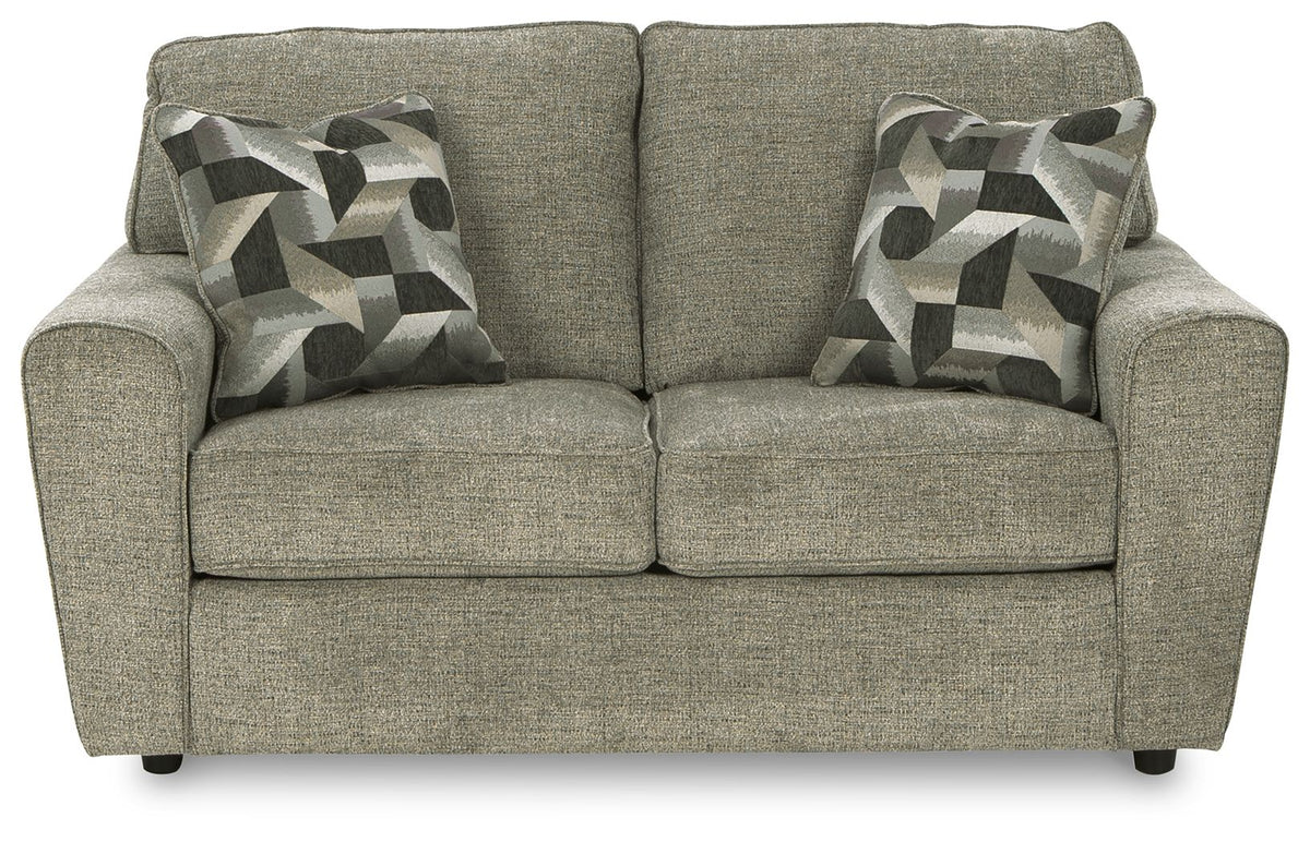 Cascilla - Loveseat - Pewter by Ashley – view 4