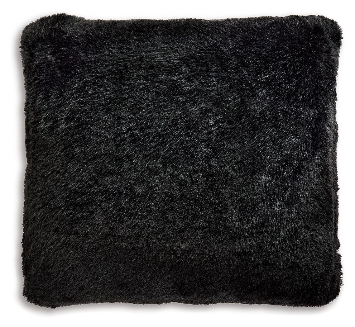 Gariland - Faux Fur Pillow by Ashley – view 4