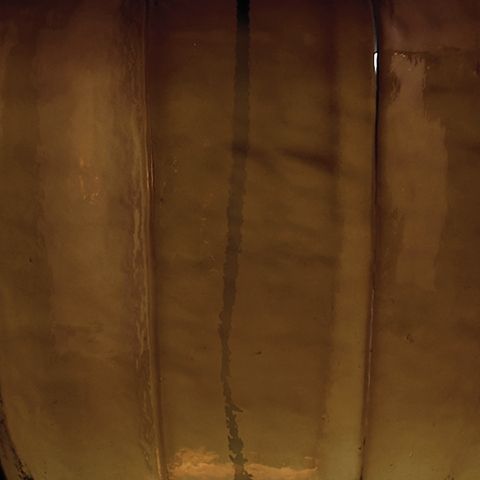 Bainmore - Glass Table Lamp - Amber by Ashley – view 3
