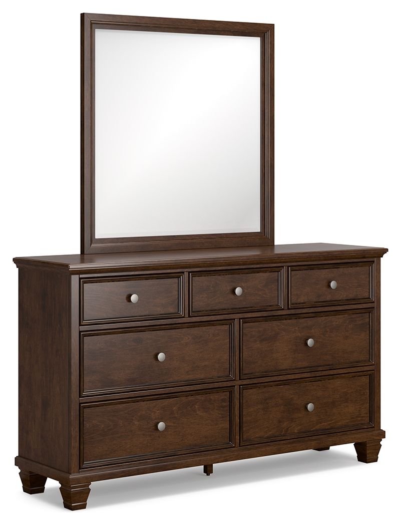 Danabrin - Dresser And Mirror - Brown by Ashley – Dresser & Mirror