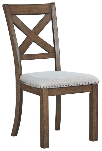 Moriville - Dining UPH Side Chair (Set of 2) - Beige by Ashley – view 3