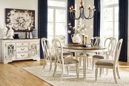 Realyn - Oval Dining Table Set by Ashley – view 4