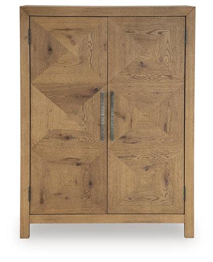 Clayburns - Bar Cabinet - Light Brown by Ashley – view 4