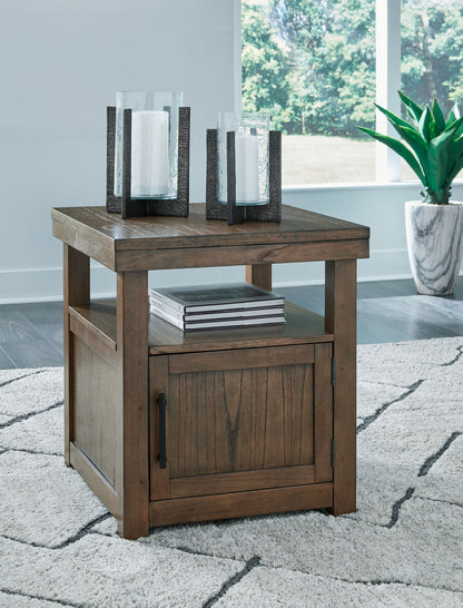 Boardernest - Rectangular End Table - Brown by Ashley – view 2