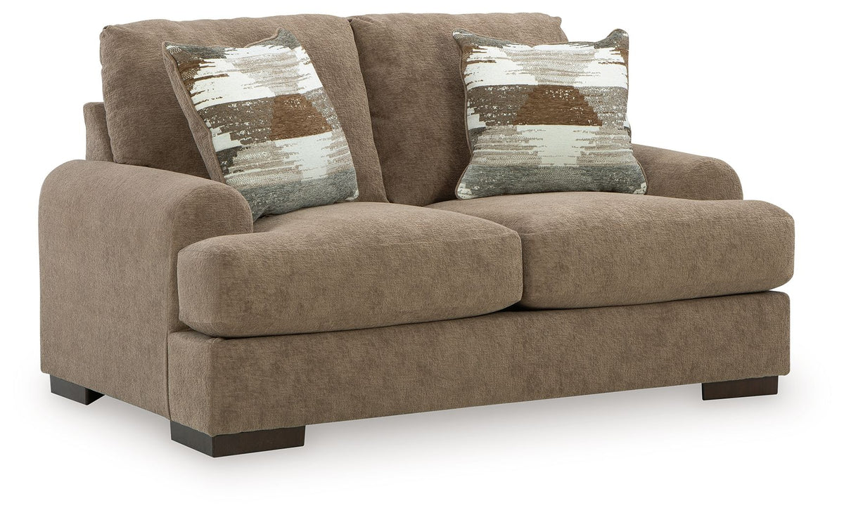 Jayne Park - Loveseat by Ashley – Stationary Loveseats