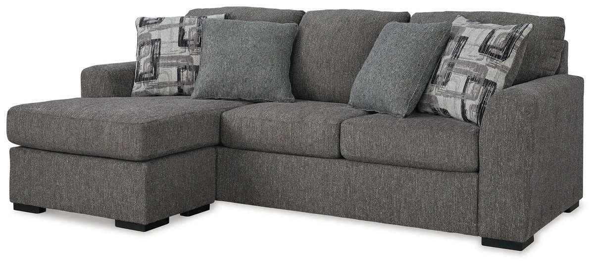 Gardiner - Sofa Chaise - Pewter by Ashley – view 4