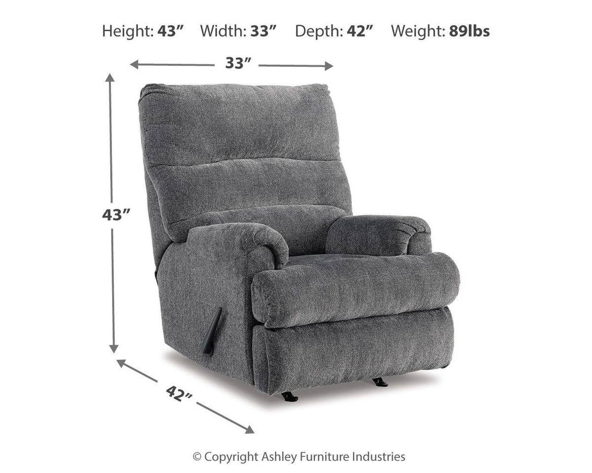 Man Fort - Rocker Recliner by Ashley – view 7