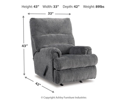 Man Fort - Rocker Recliner by Ashley – view 7