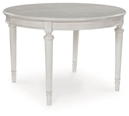 Montelaine - Oval Dining Room Extension Table - Antique White – view 3