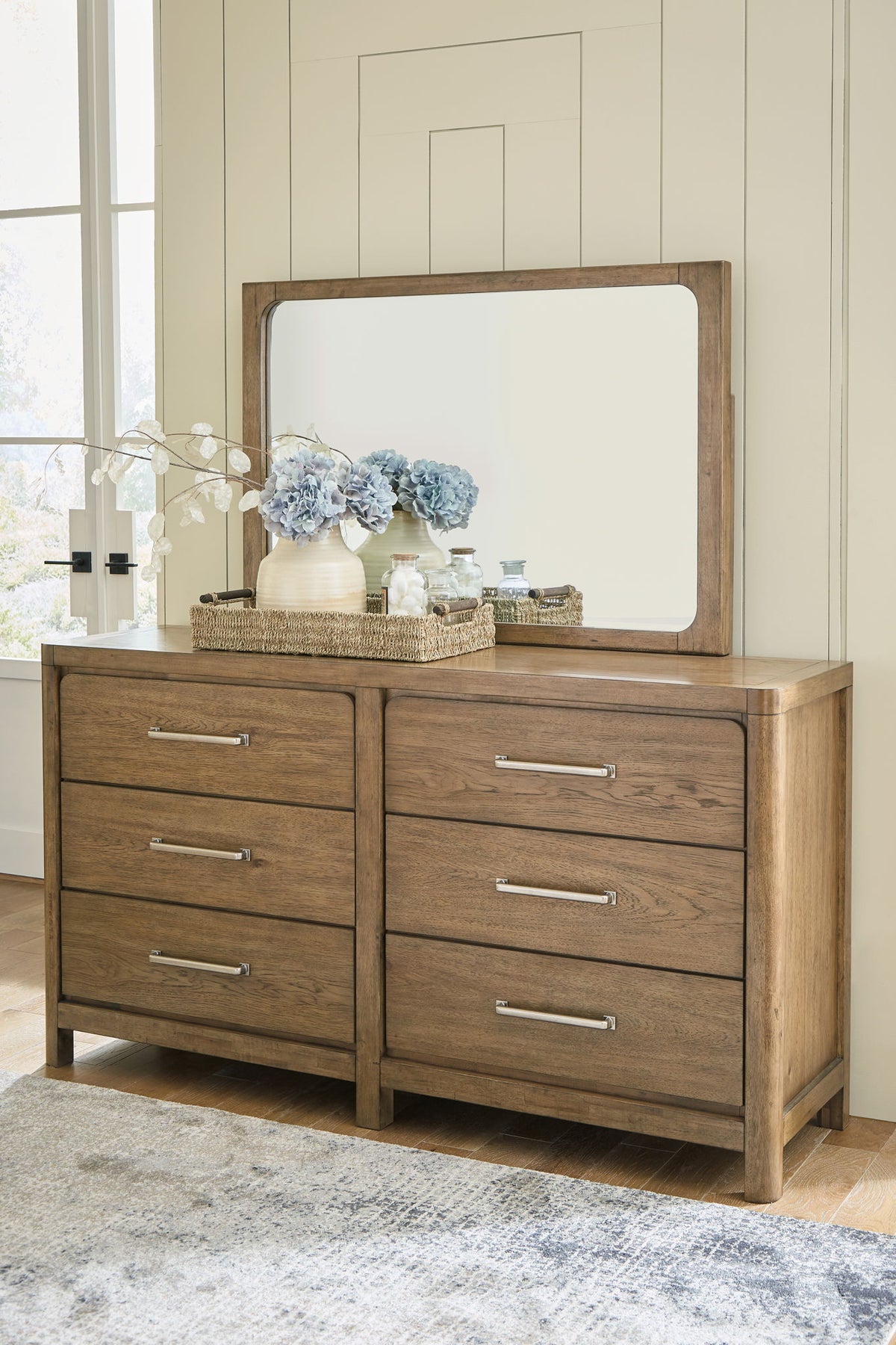 Cabalynn - Dresser And Mirror - Light Brown by Ashley – view 3