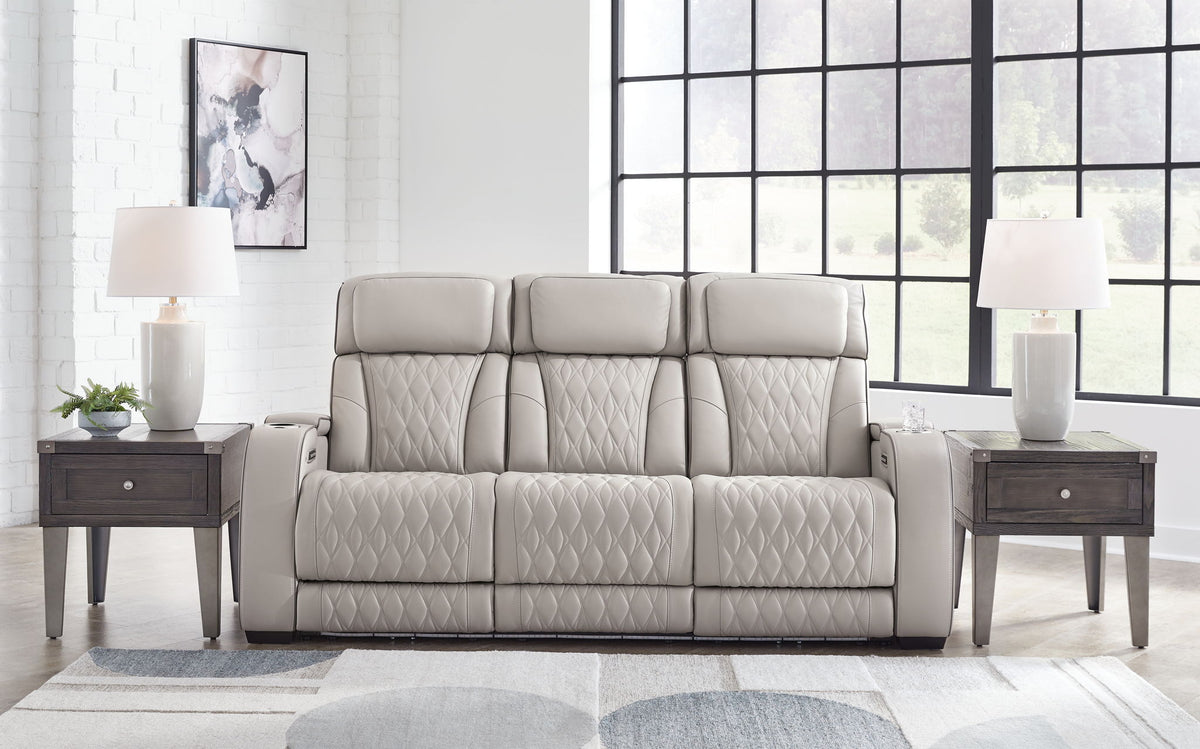 Boyington - Power Reclining Sofa With Adj Headrest by Ashley – view 6