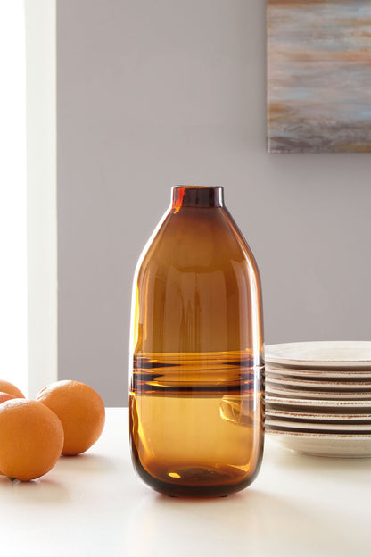 Lemmitt - Indoor/Outdoor Vase - Amber by Ashley – view 3