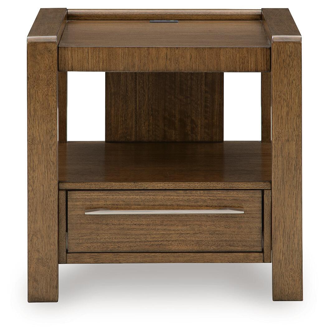 Marxmore - Square End Table - Brown by Ashley – view 4