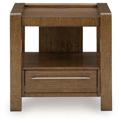 Marxmore - Square End Table - Brown by Ashley – view 4
