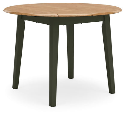 Gesthaven - Round Dining Room Drop Leaf Table Set by Ashley – view 13
