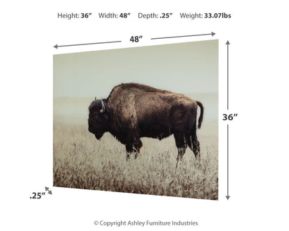 Brutus - Wall Art - Sepia by Ashley – view 4