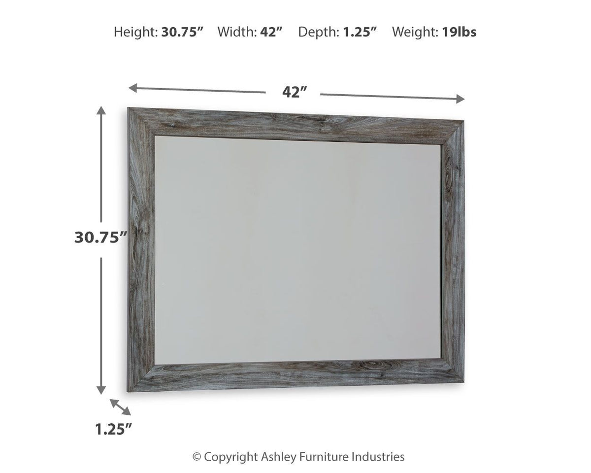 Baystorm - Bedroom Mirror - Gray by Ashley – view 3