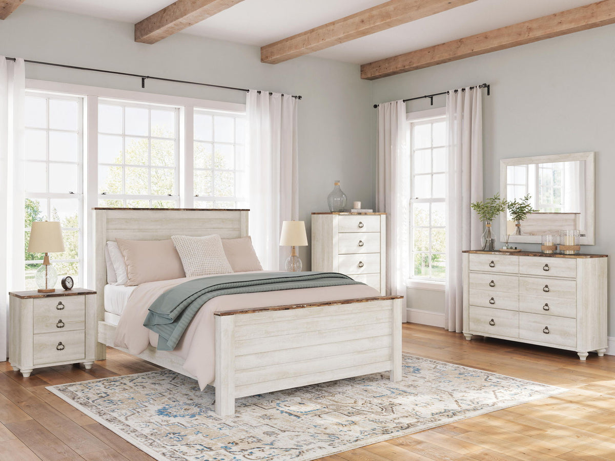 Willowton - Panel Bed by Ashley – view 11
