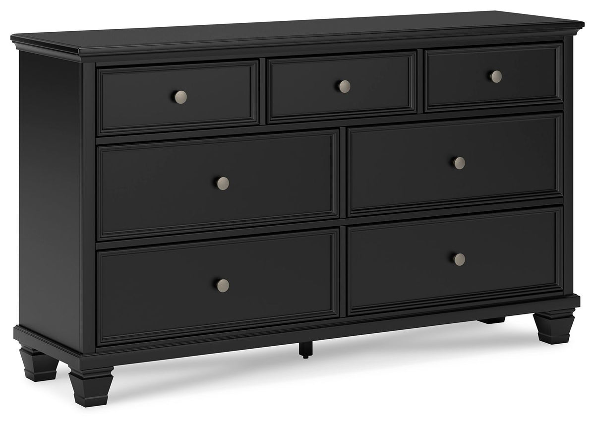 Lanolee - Dresser - Black by Ashley – Dressers