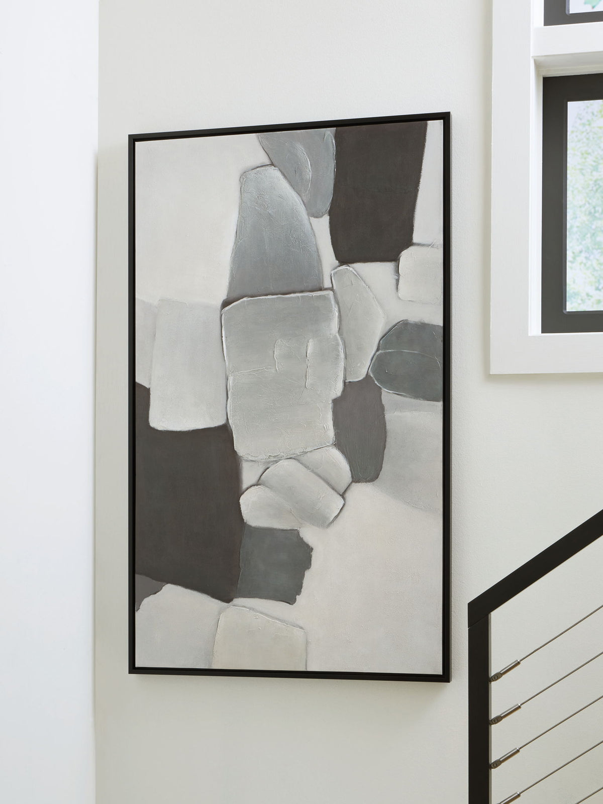 Adilson - Wall Art - White / Gray / Black by Ashley – view 3