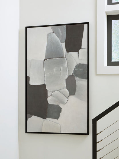 Adilson - Wall Art - White / Gray / Black by Ashley – view 3