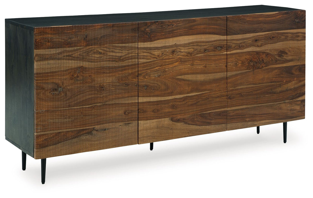 Darrey - Accent Cabinet - Natural / Brown by Ashley – Accent Cabinets