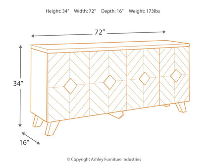 Robin Ridge - Accent Cabinet - Brown / Beige by Ashley – view 3