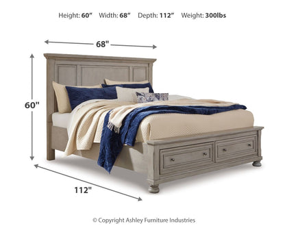 Lettner - Panel Storage Bed by Ashley – view 3