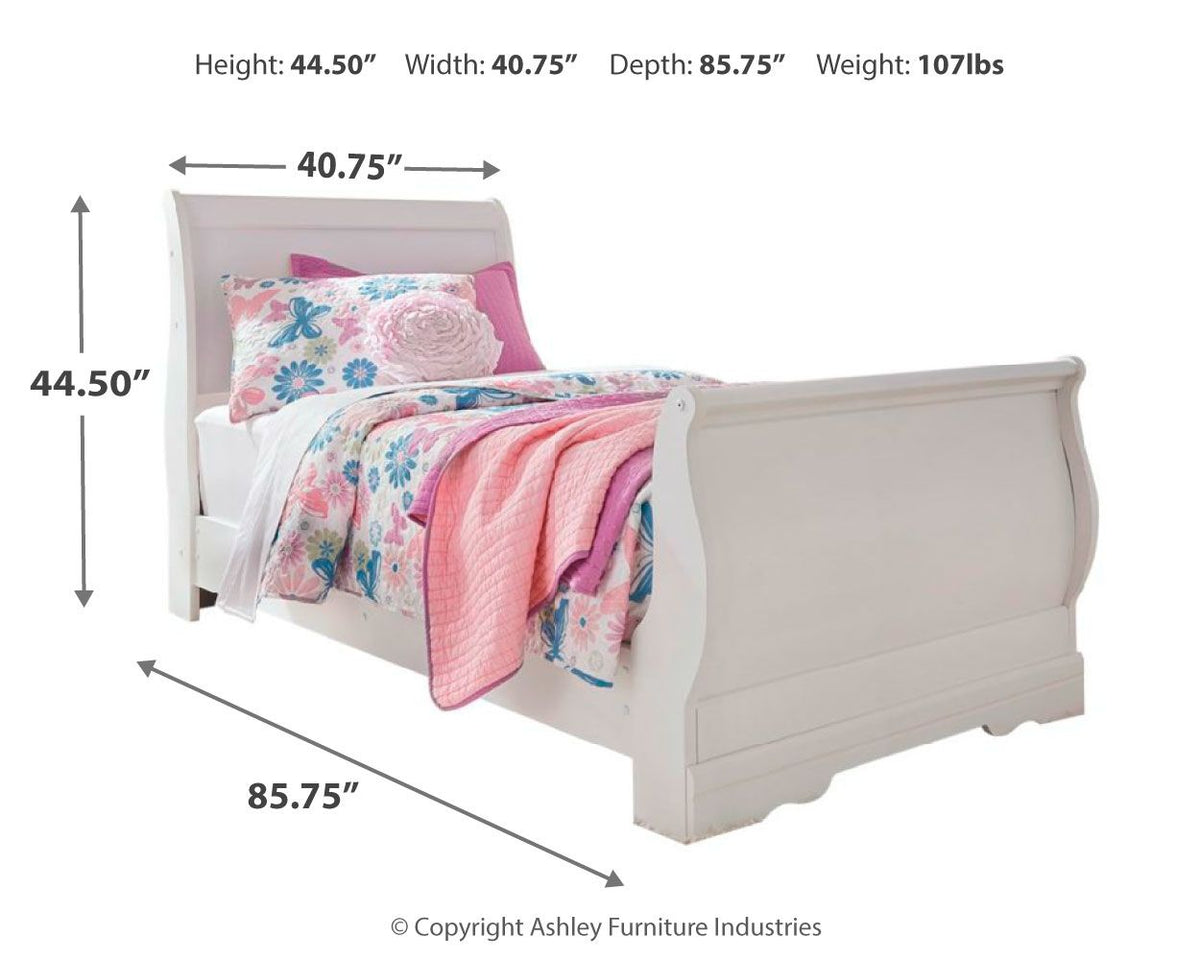 Anarasia - Sleigh Bed by Ashley – view 3