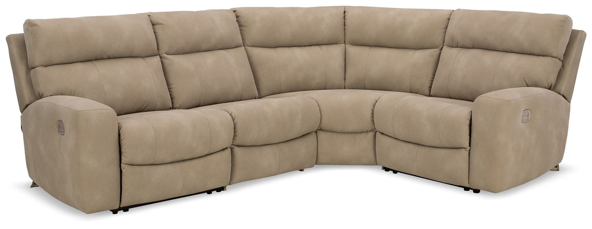 Next-Gen Durapella - 4 Piece Reclining Sectional by Ashley – view 3