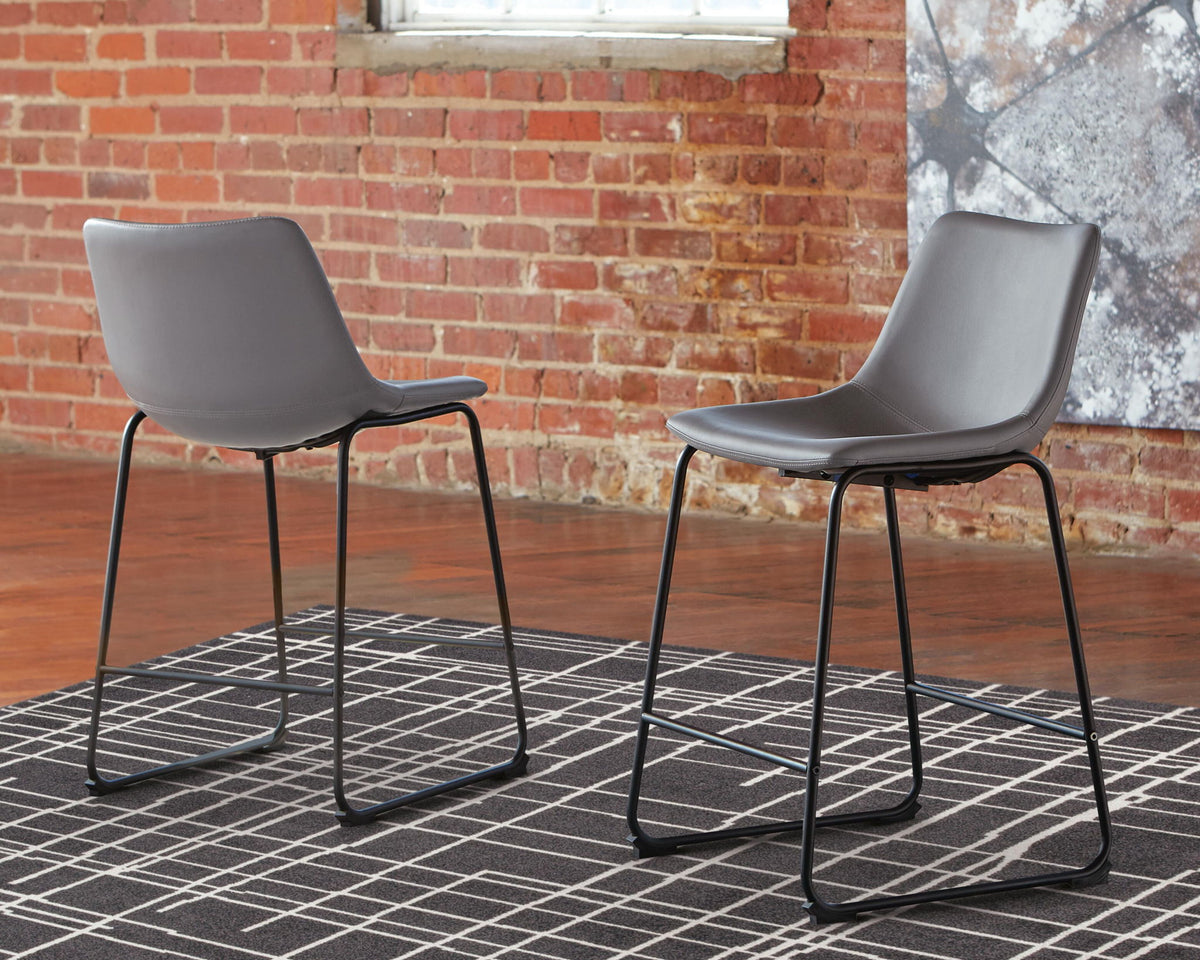 Centiar - Upholstered Barstool (Set of 2) by Ashley – view 18
