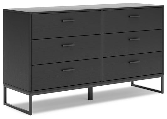 Socalle - Six Drawer Dresser by Ashley – view 2