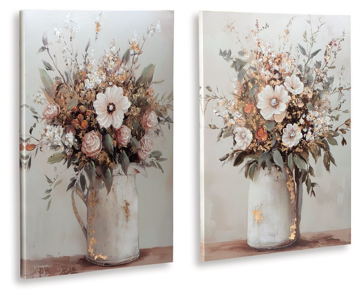 Faisaldon - Wall Art Set (Set of 2) - Multi by Ashley – view 3