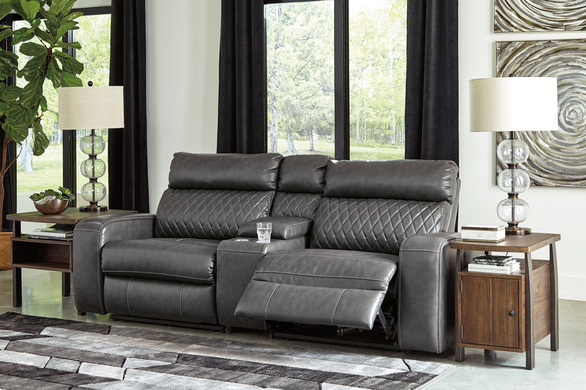 Samperstone - Power Reclining Sectional by Ashley – view 15