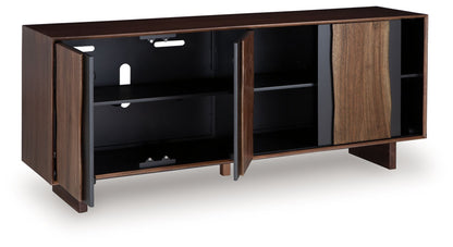 Welby - Accent Cabinet - Brown / Charcoal by Ashley – view 4